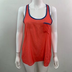 Everly Scoop Neck Sleeveless Striped Blouse